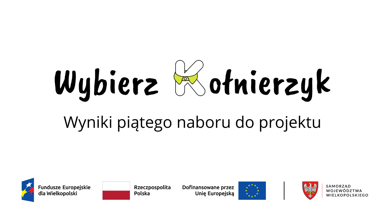 Wybierz kołnierzyk, wyniki piątego naboru do projektu, logotypy